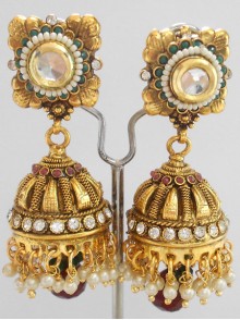 Polki Earrings